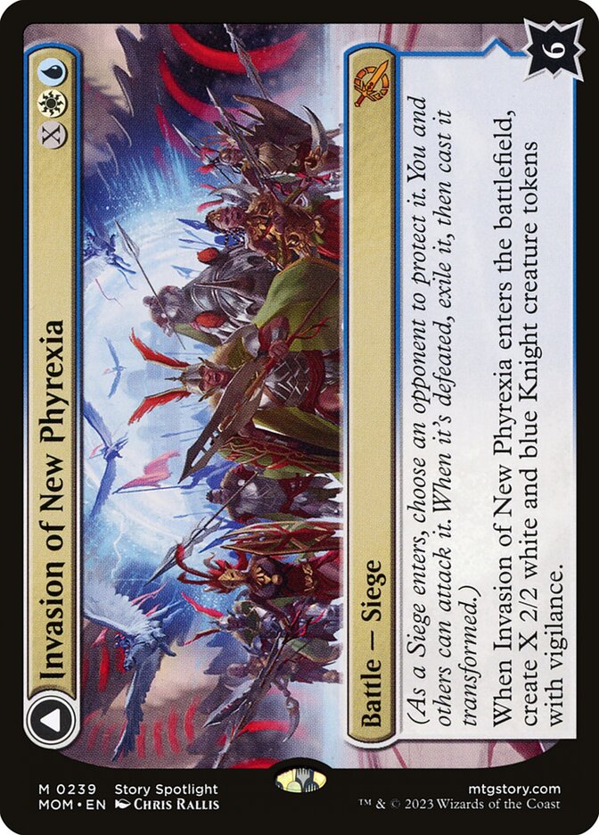 Invasion of New Phyrexia // Teferi Akosa of Zhalfir - March of the Machine (MOM)
