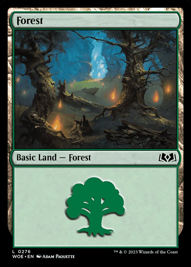Forest (276) - Wilds of Eldraine (WOE)