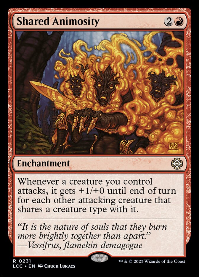 Shared Animosity - Lost Caverns of Ixalan Commander (LCC)