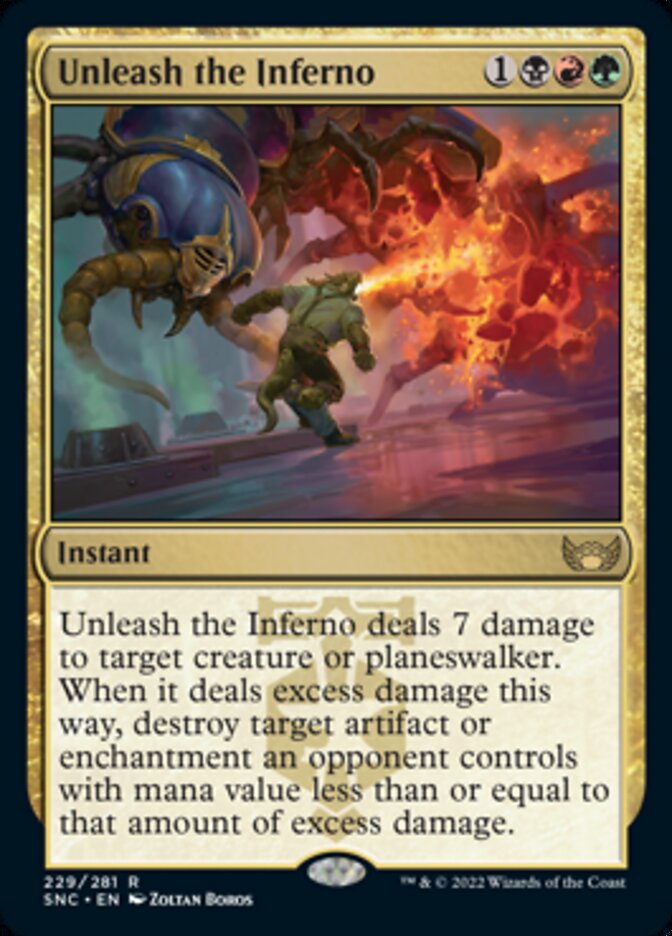 Unleash the Inferno - Streets of New Capenna (SNC)
