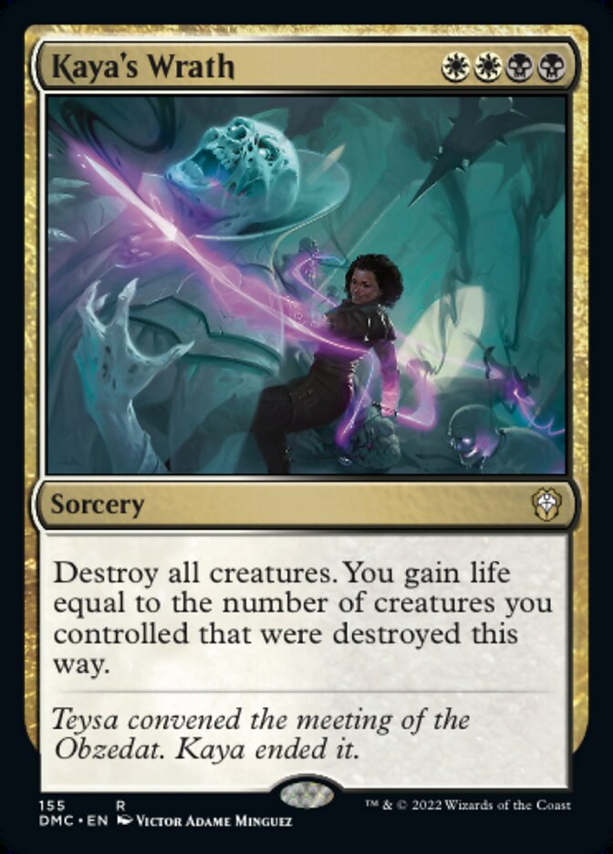 Kaya's Wrath - Dominaria United Commander (DMC)