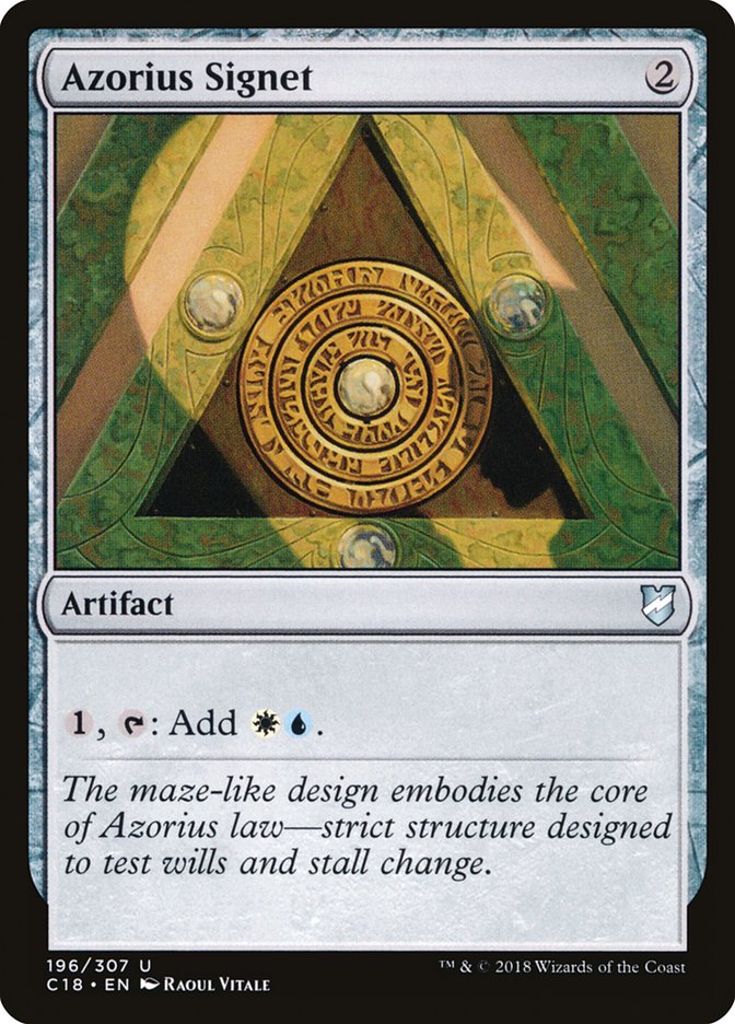 Azorius Signet - Commander 2018 (C18)