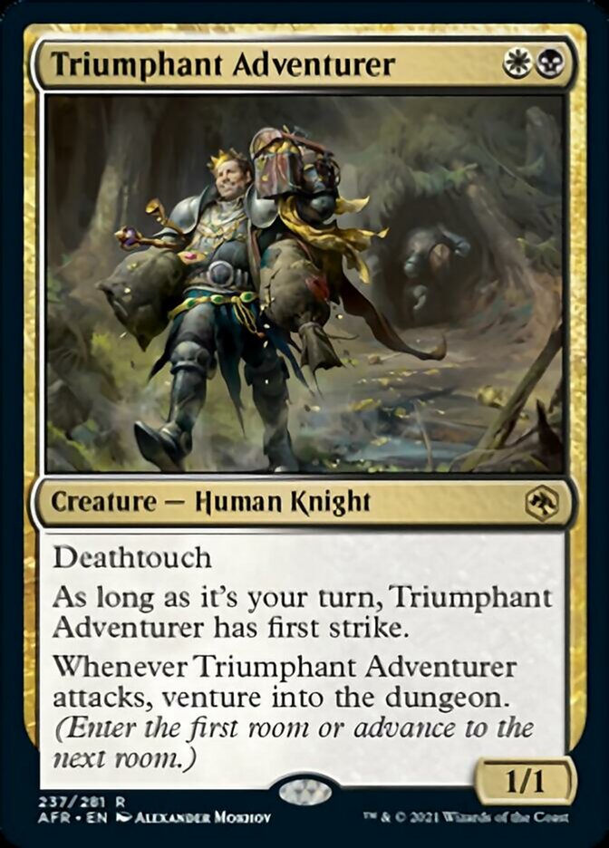 Triumphant Adventurer - Adventures in the Forgotten Realms (AFR)