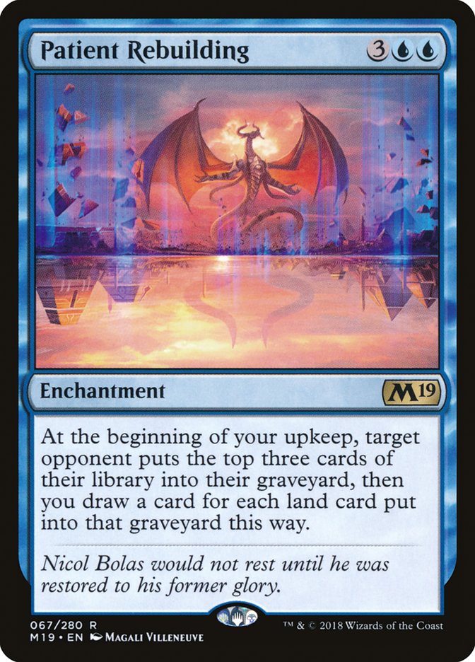 Patient Rebuilding - Core Set 2019 (M19)