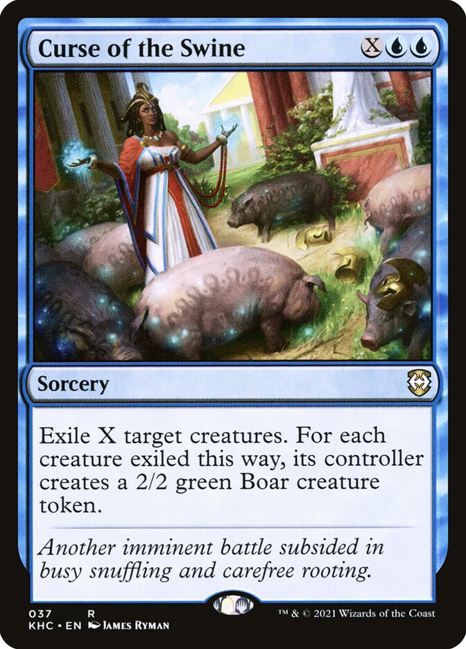 Curse of the Swine - Kaldheim Commander (KHC)