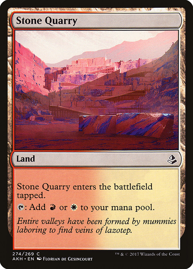 Stone Quarry - Amonkhet (AKH)