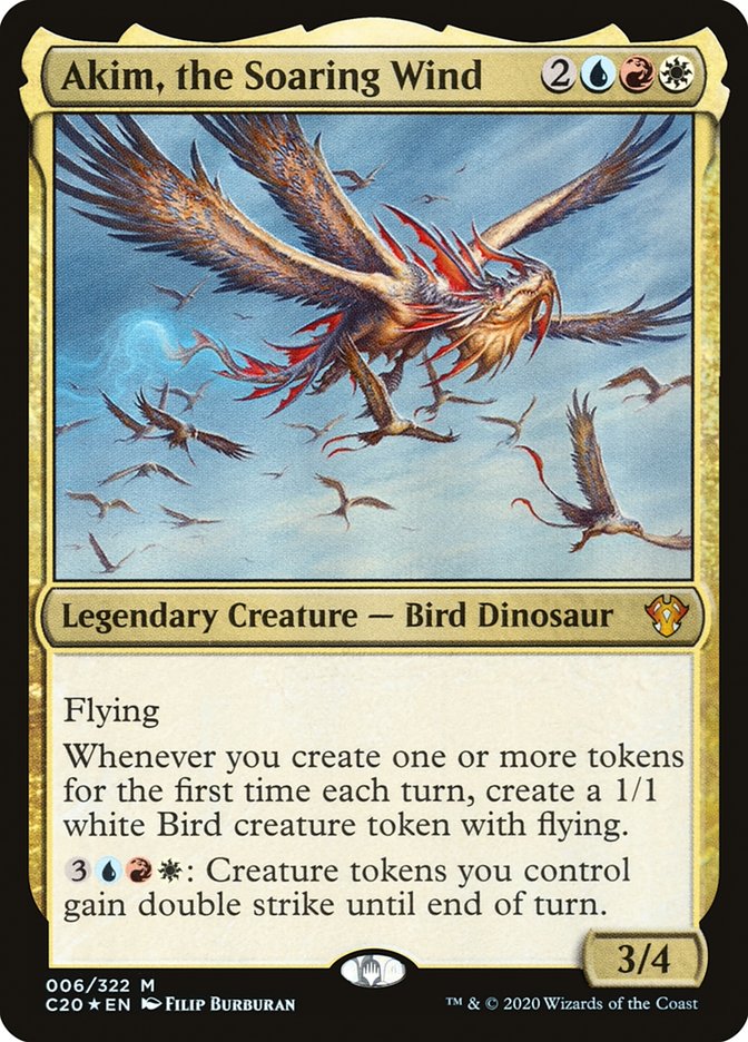 Akim, the Soaring Wind - Commander 2020 (C20)