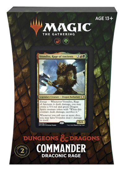 Draconic Rage Commander Deck - Adventures in the Forgotten Realms