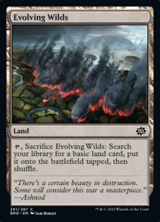 Evolving Wilds - The Brothers' War (BRO)