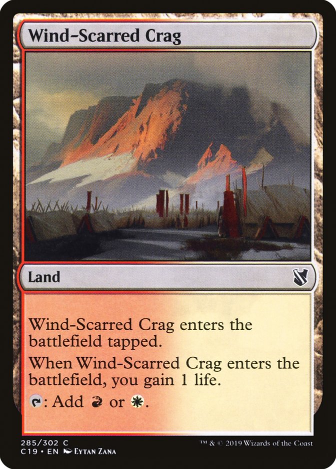 Wind-Scarred Crag - Commander 2019 (C19)