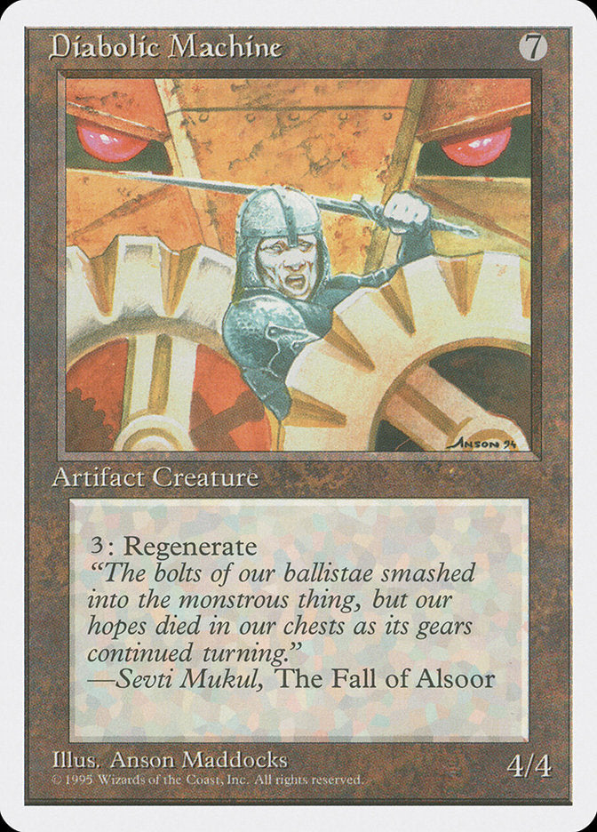 Diabolic Machine - Fourth Edition (4ED)