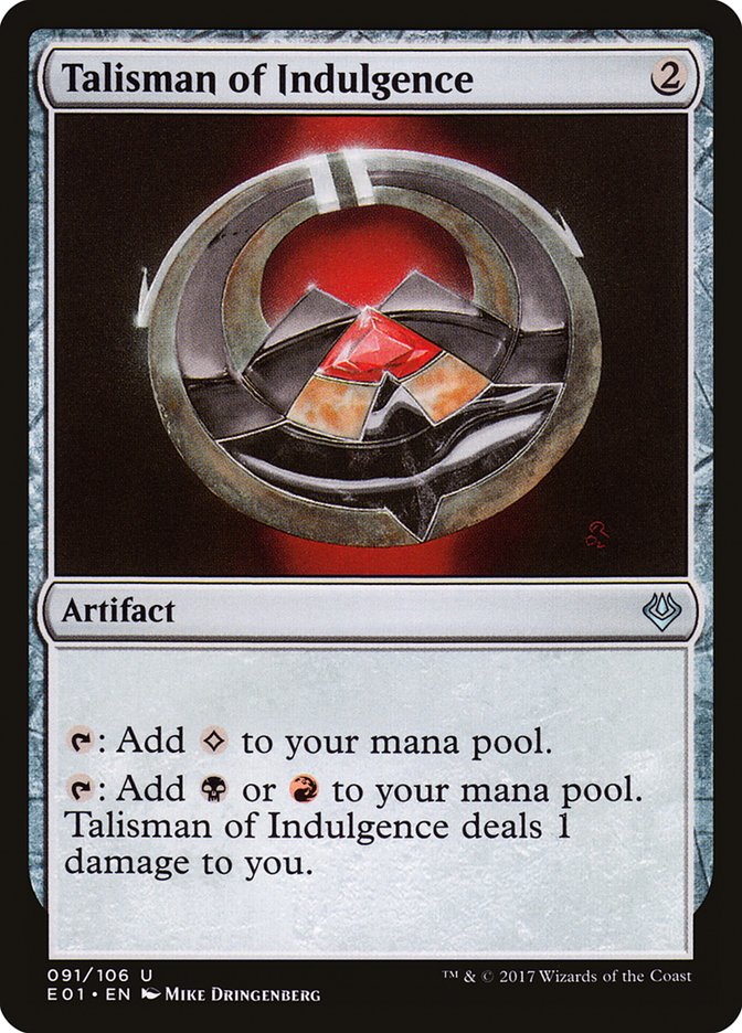 Talisman of Indulgence - Archenemy: Nicol Bolas (E01)