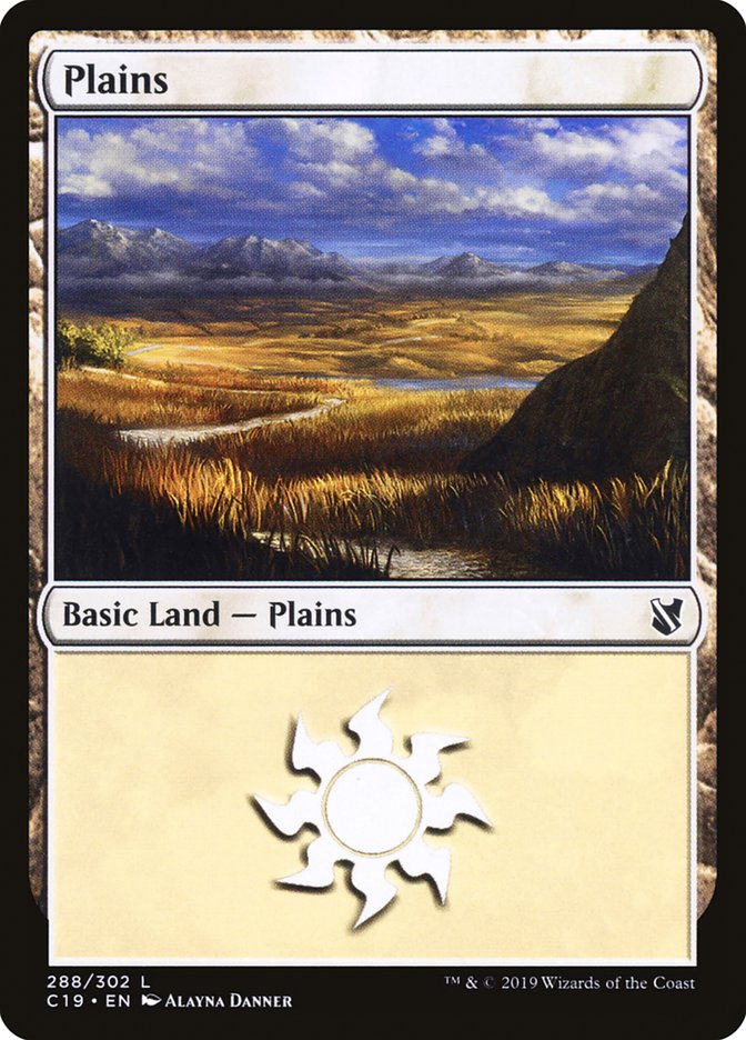 Plains (288) - Commander 2019 (C19)