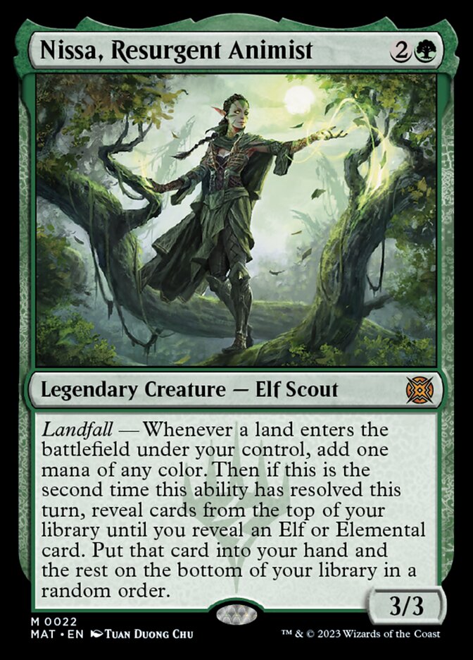 Nissa, Resurgent Animist - March of the Machine: The Aftermath (MAT)