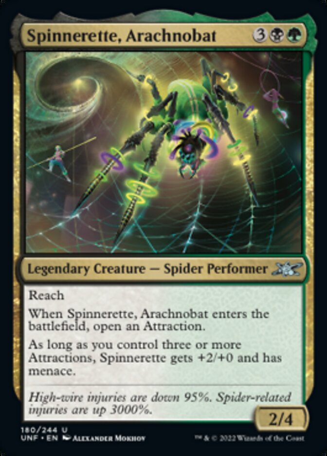 Spinnerette, Arachnobat - Unfinity (UNF)