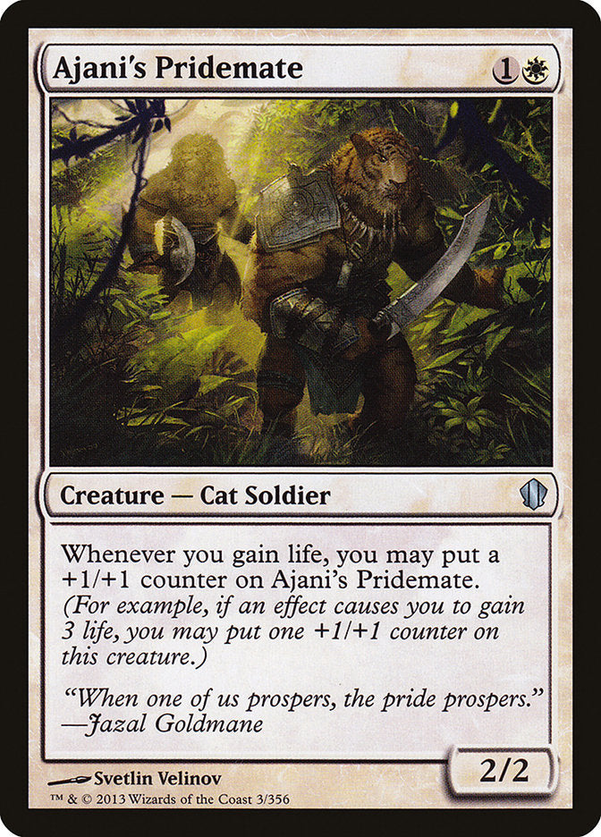 Ajani's Pridemate - Commander 2013 (C13)