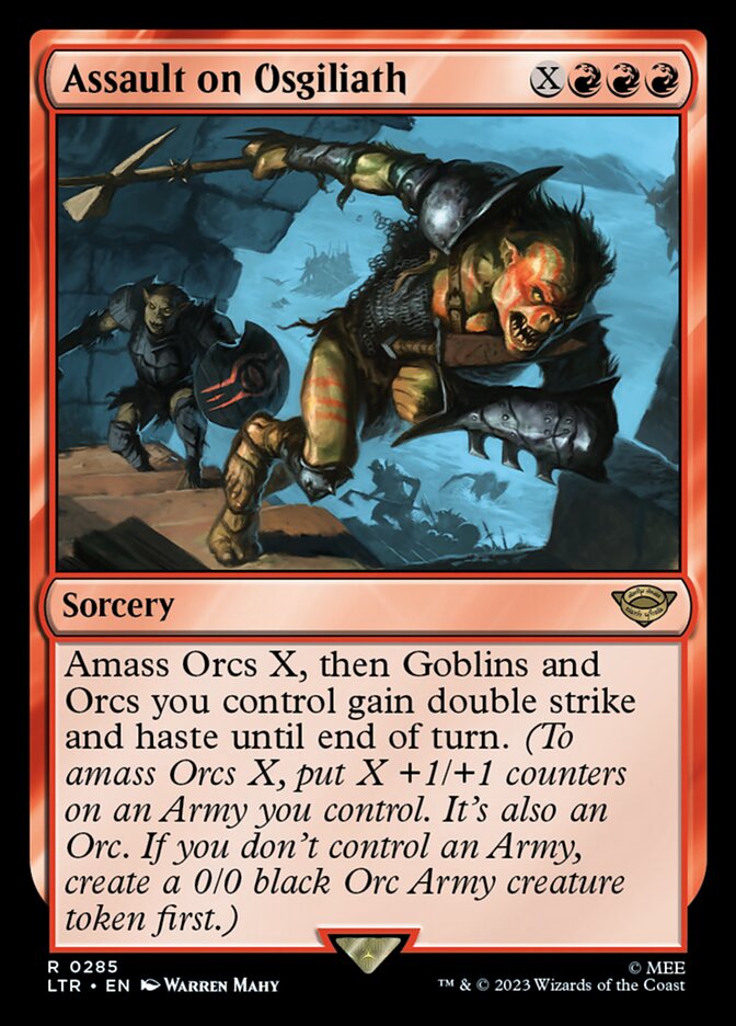 Assault on Osgiliath - The Lord of the Rings: Tales of Middle-earth (LTR)