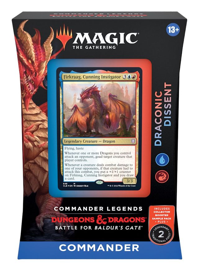 Draconic Dissent Commander Deck - Commander Legends: Battle for Baldur's Gate (CLB)