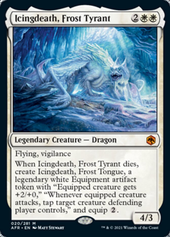 Icingdeath, Frost Tyrant - Adventures in the Forgotten Realms (AFR)