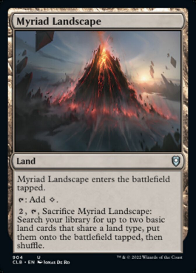 Myriad Landscape - Commander Legends: Battle for Baldur's Gate (CLB)