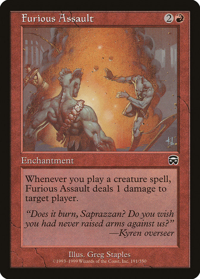 Furious Assault - Mercadian Masques (MMQ)