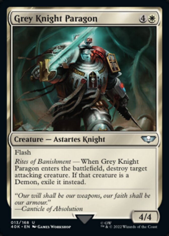 Grey Knight Paragon - Warhammer 40,000 Commander (40K)