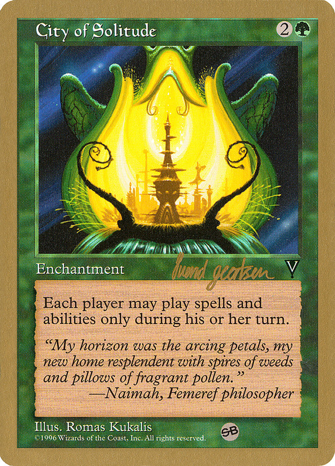 City of Solitude - World Championship Decks 1997 (WC97)