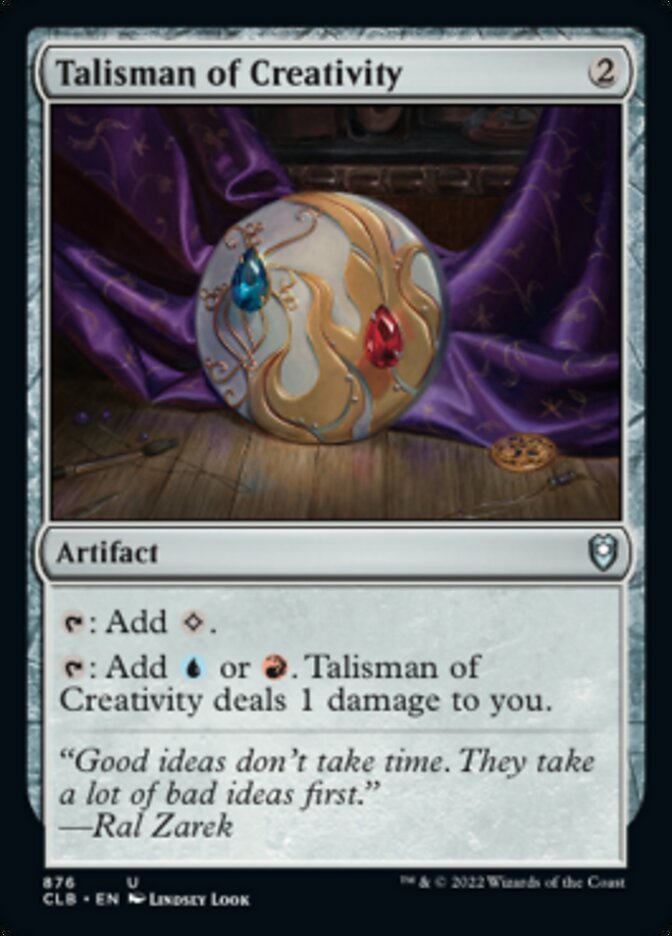 Talisman of Creativity - Commander Legends: Battle for Baldur's Gate (CLB)