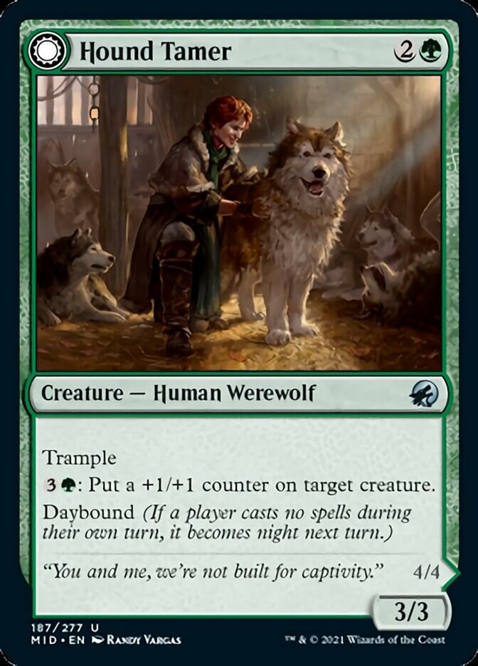 Hound Tamer // Untamed Pup - Innistrad: Midnight Hunt (MID)
