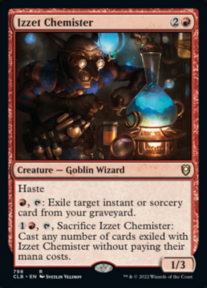 Izzet Chemister - Commander Legends: Battle for Baldur's Gate (CLB)