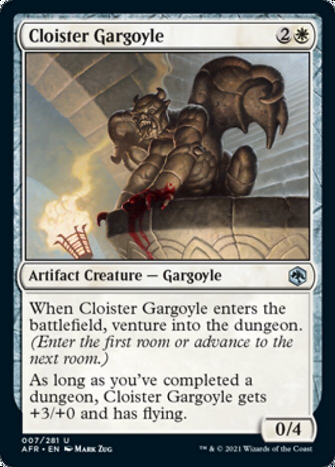 Cloister Gargoyle - Adventures in the Forgotten Realms (AFR)