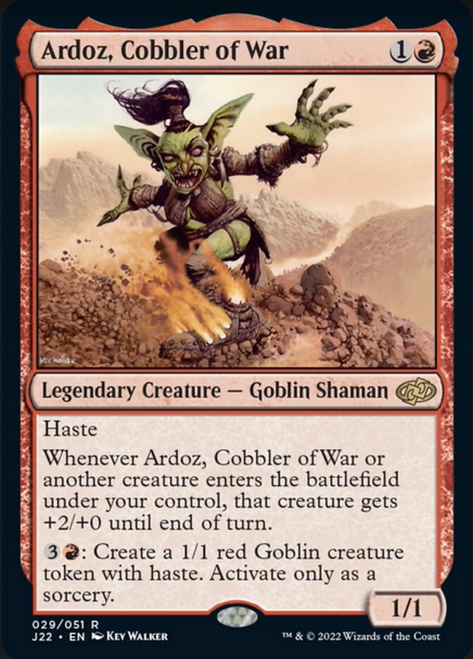 Ardoz, Cobbler of War - Jumpstart 2022 (J22)