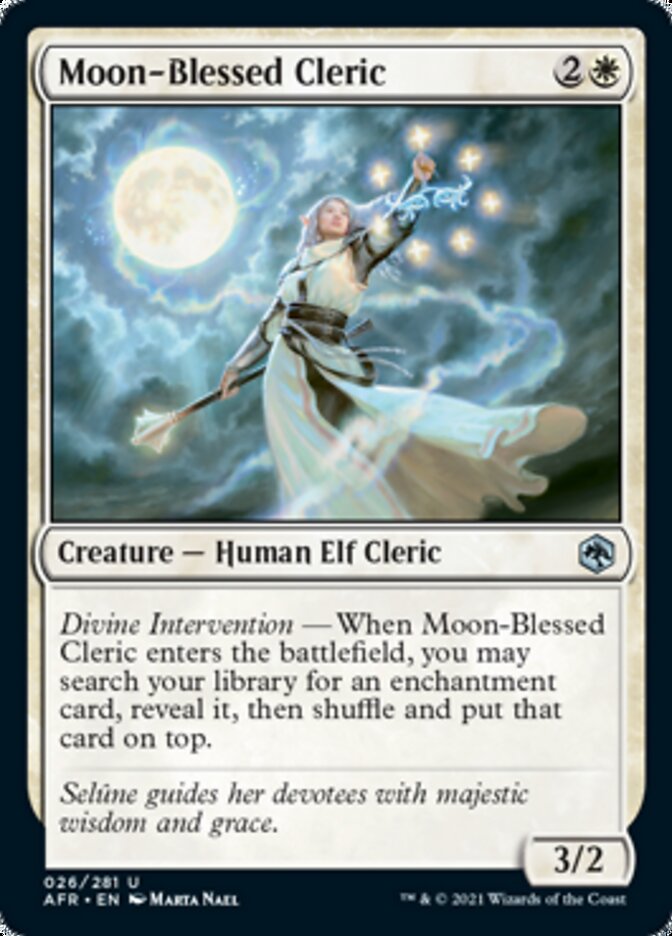 Moon-Blessed Cleric - Adventures in the Forgotten Realms (AFR)