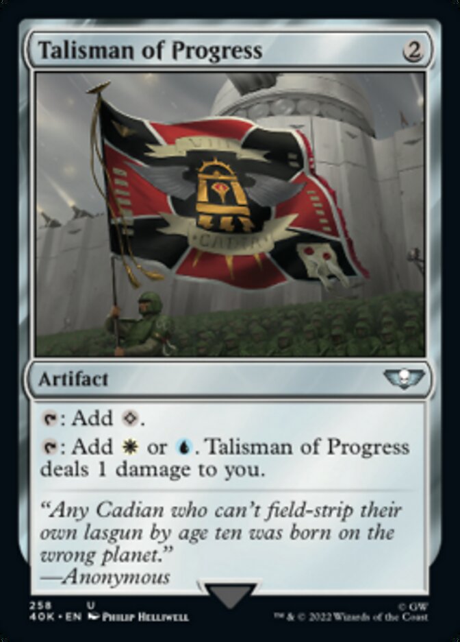 Talisman of Progress - Warhammer 40,000 Commander (40K)
