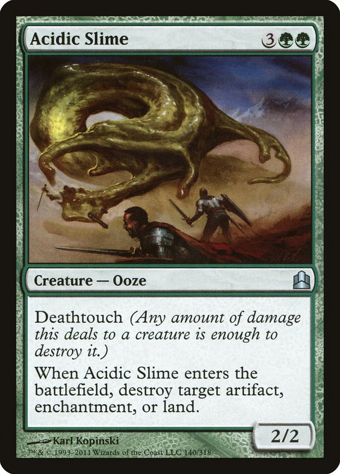 Acidic Slime - Commander 2011 (CMD)