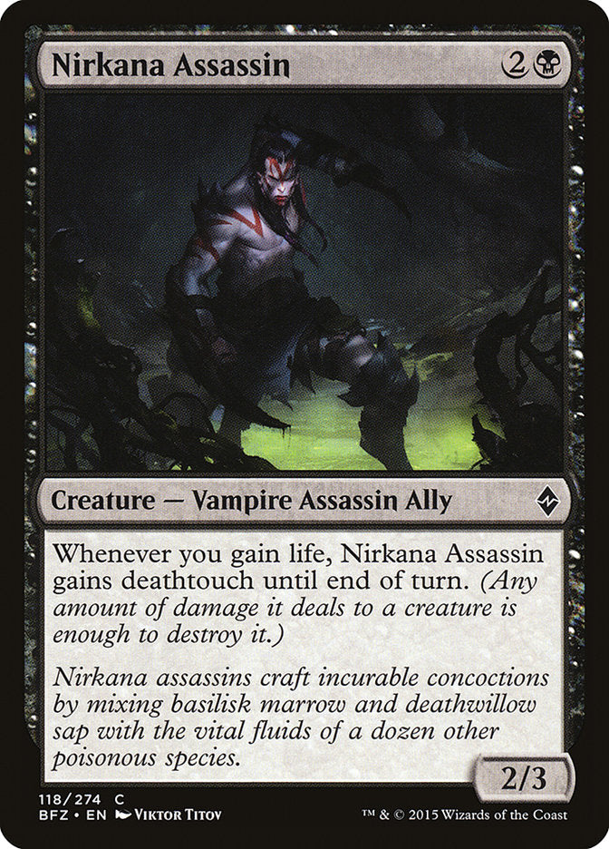 Nirkana Assassin - Battle for Zendikar (BFZ)
