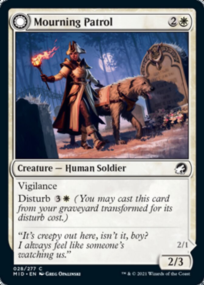 Mourning Patrol // Morning Apparition - Innistrad: Midnight Hunt (MID)