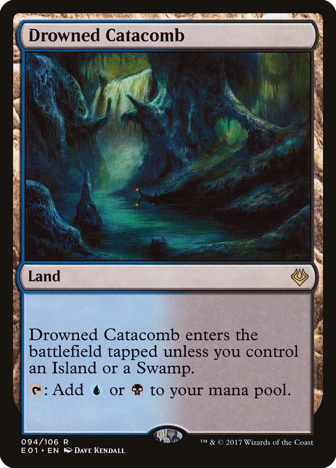 Drowned Catacomb - Archenemy: Nicol Bolas (E01)
