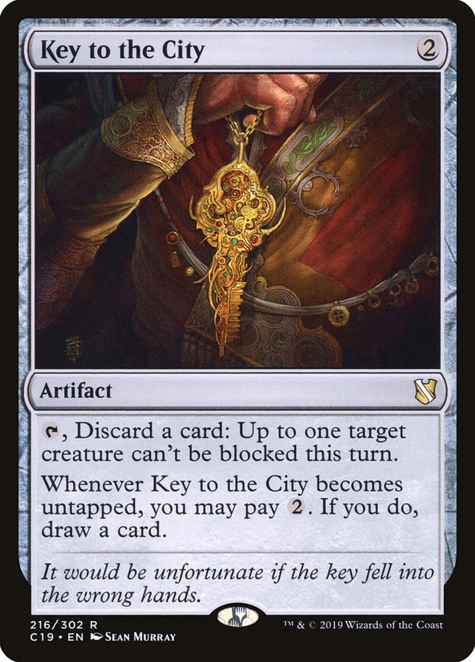 Key to the City - Commander 2019 (C19)