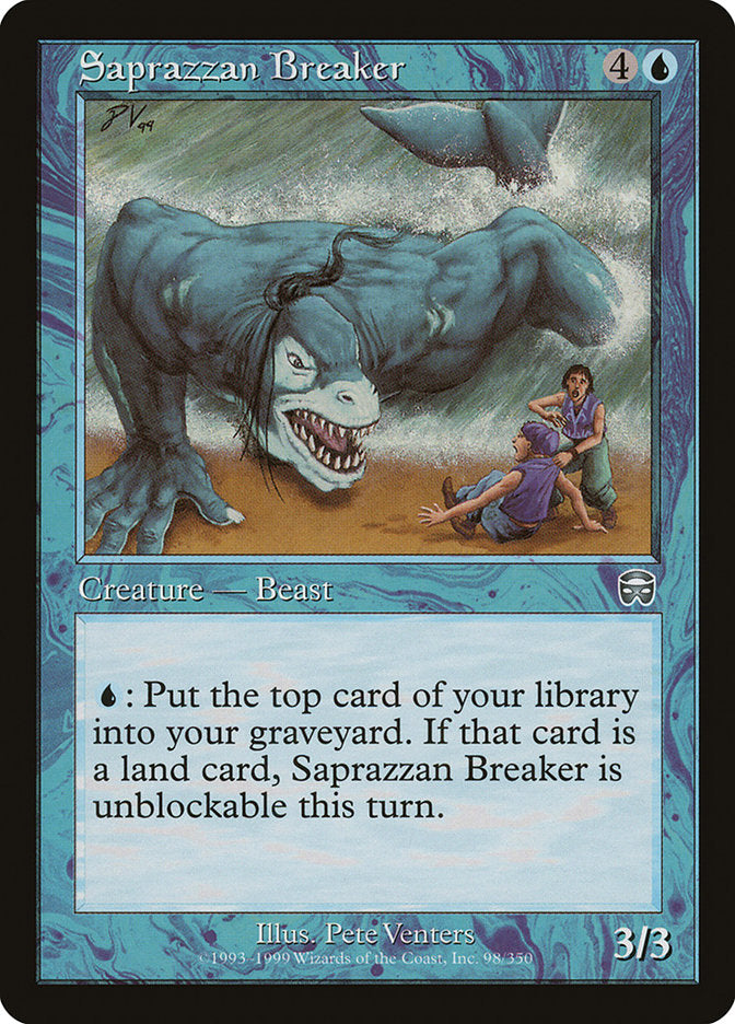 Saprazzan Breaker - Mercadian Masques (MMQ)