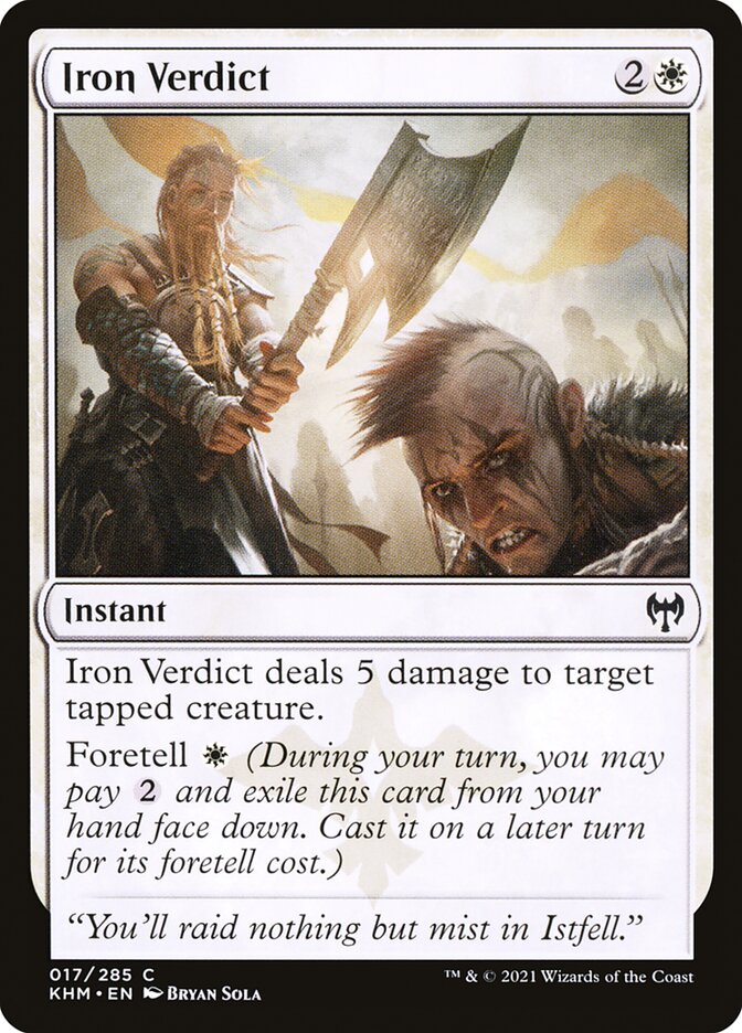Iron Verdict - Kaldheim (KHM)