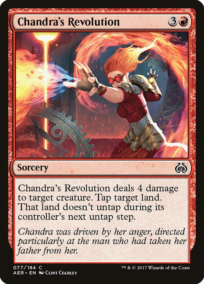 Chandra's Revolution - Aether Revolt (AER)