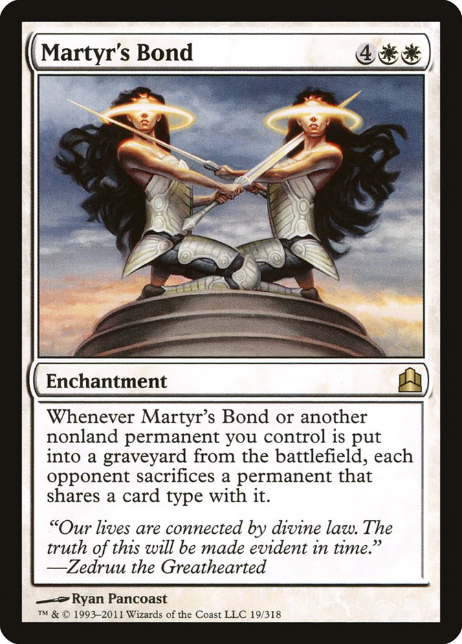 Martyr's Bond - Commander 2011 (CMD)
