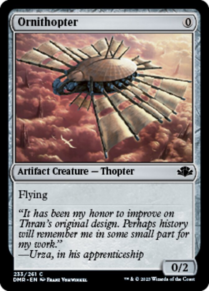 Ornithopter - Dominaria Remastered (DMR)