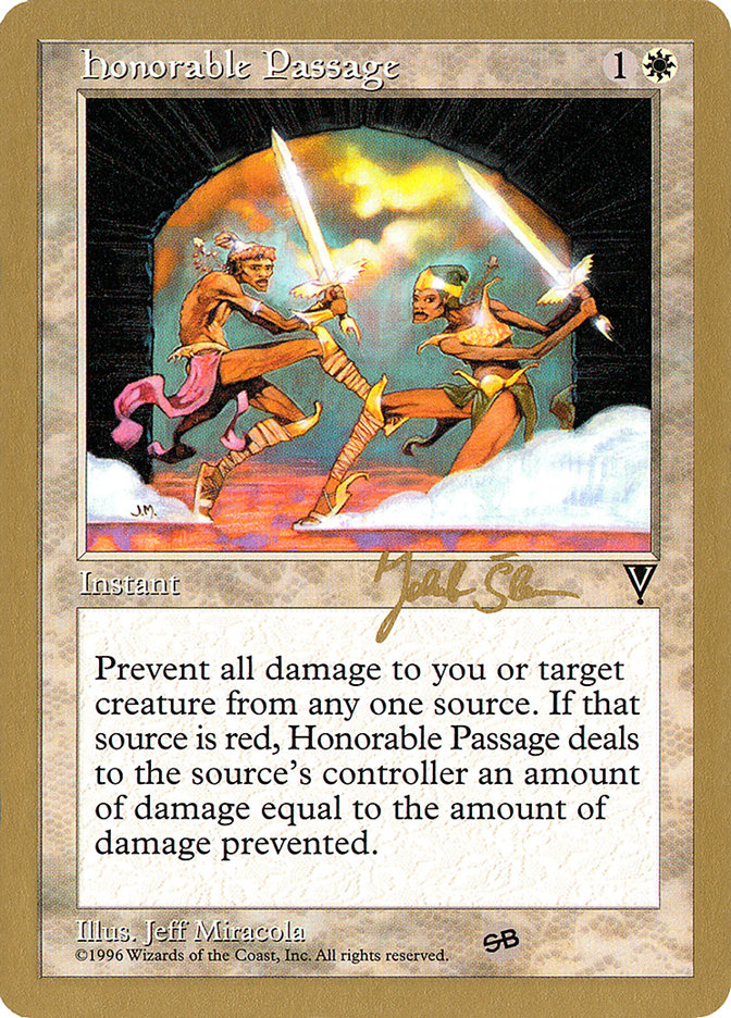 Honorable Passage - World Championship Decks 1997 (WC97)