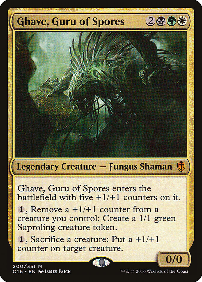 Ghave, Guru of Spores - Commander 2016 (C16)