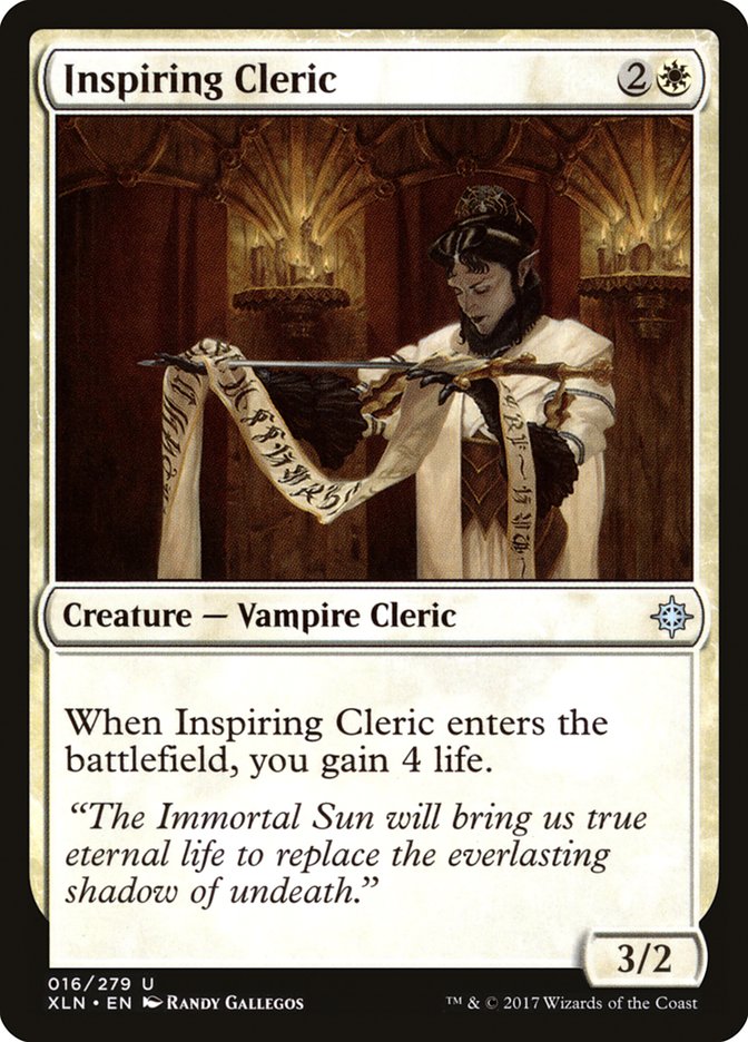 Inspiring Cleric - Ixalan (XLN)