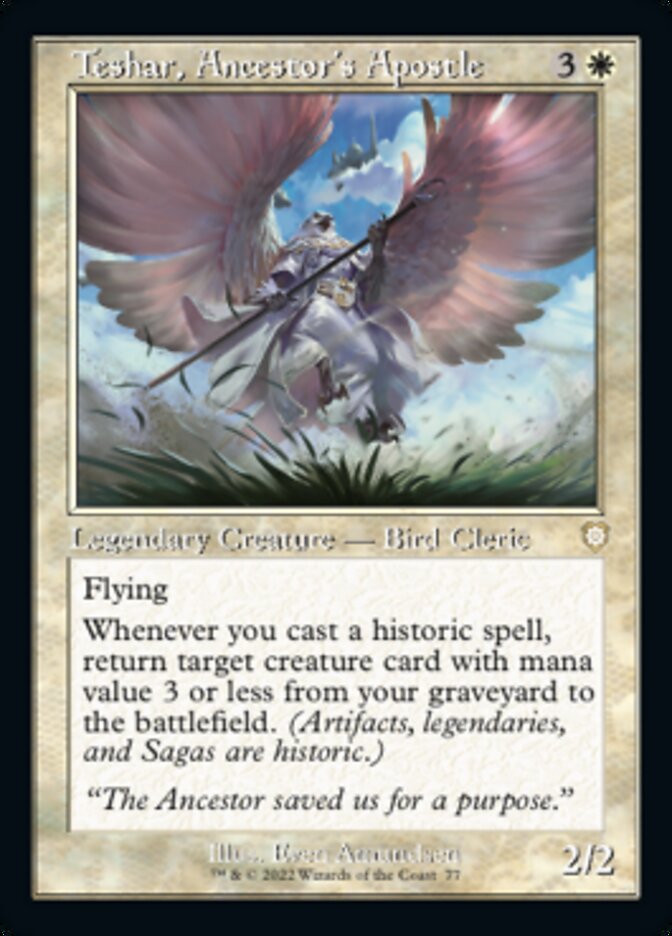 Teshar, Ancestor's Apostle - The Brothers' War Commander (BRC)