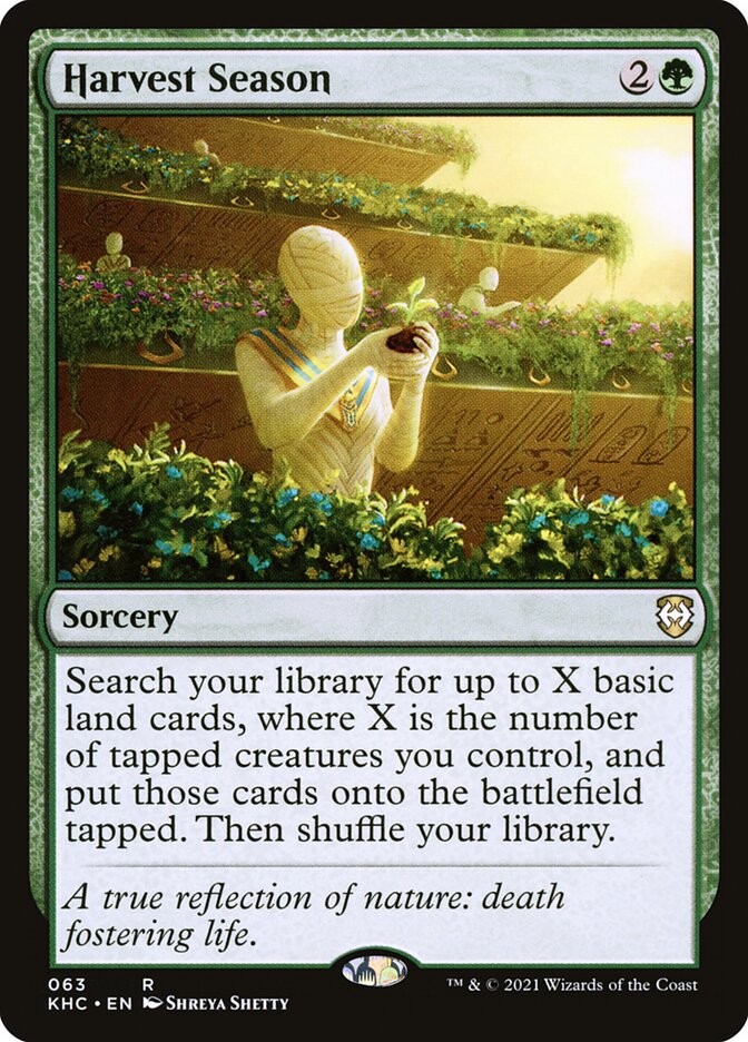 Harvest Season - Kaldheim Commander (KHC)