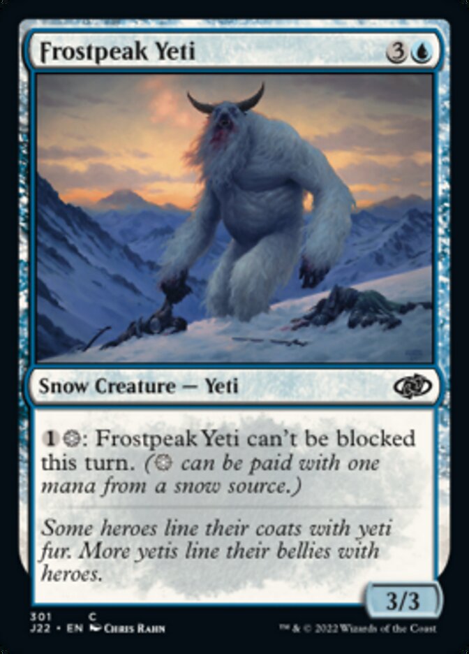 Frostpeak Yeti - Jumpstart 2022 (J22)